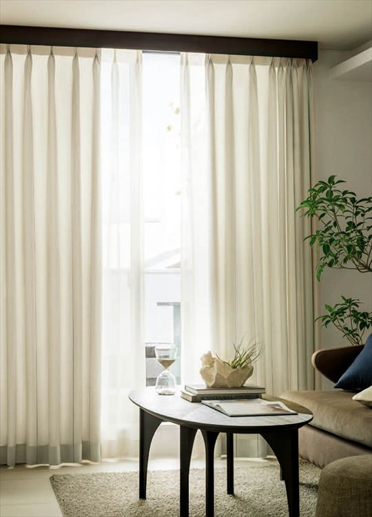 カーテン＆シェード シンコール abita Modern / モダン AZ-2194〜2195 ベーシック 約1.5倍ヒダ 幅500x高さ140cmまで